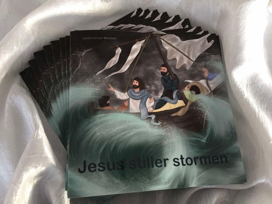 Jesus stiller stormen - Utdelingsbok for trosopplæring / søndagsskole